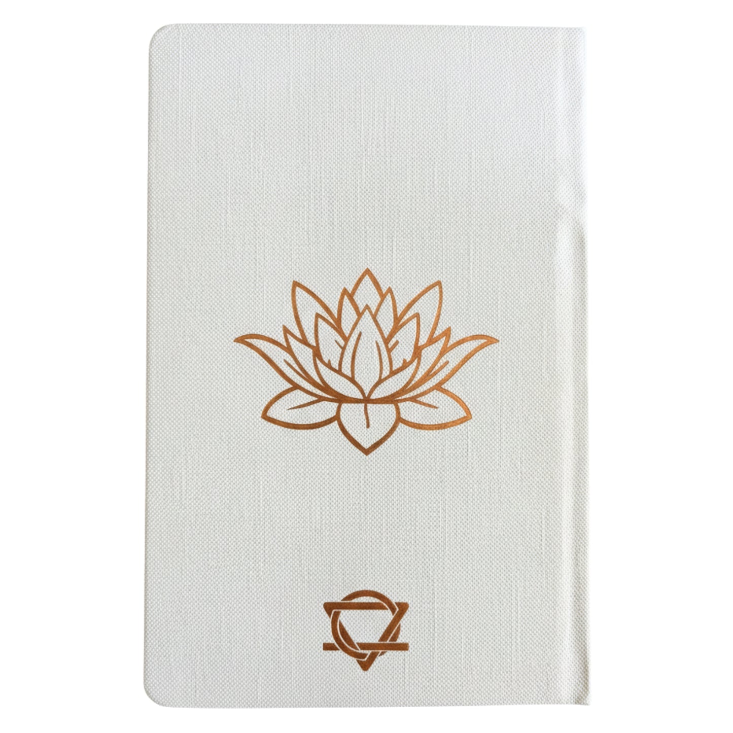 White and Rose Gold Wellbeing Journal - 120 pages - Tree of Life