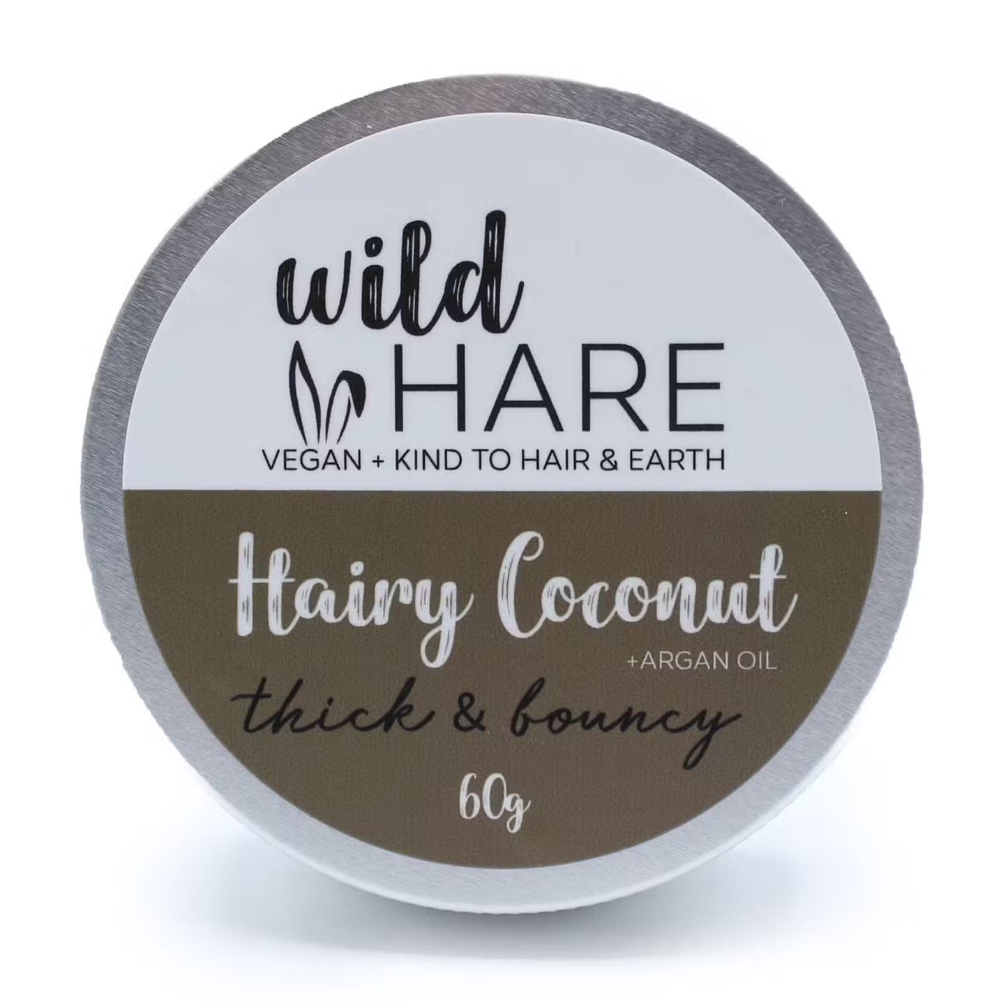 Wild Hare Solid Shampoo - Hairy Coconut 60g
